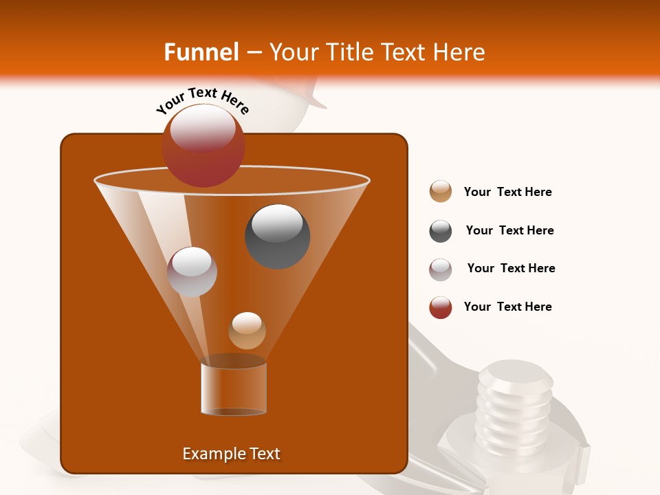 Steel Holding Adjustable PowerPoint Template