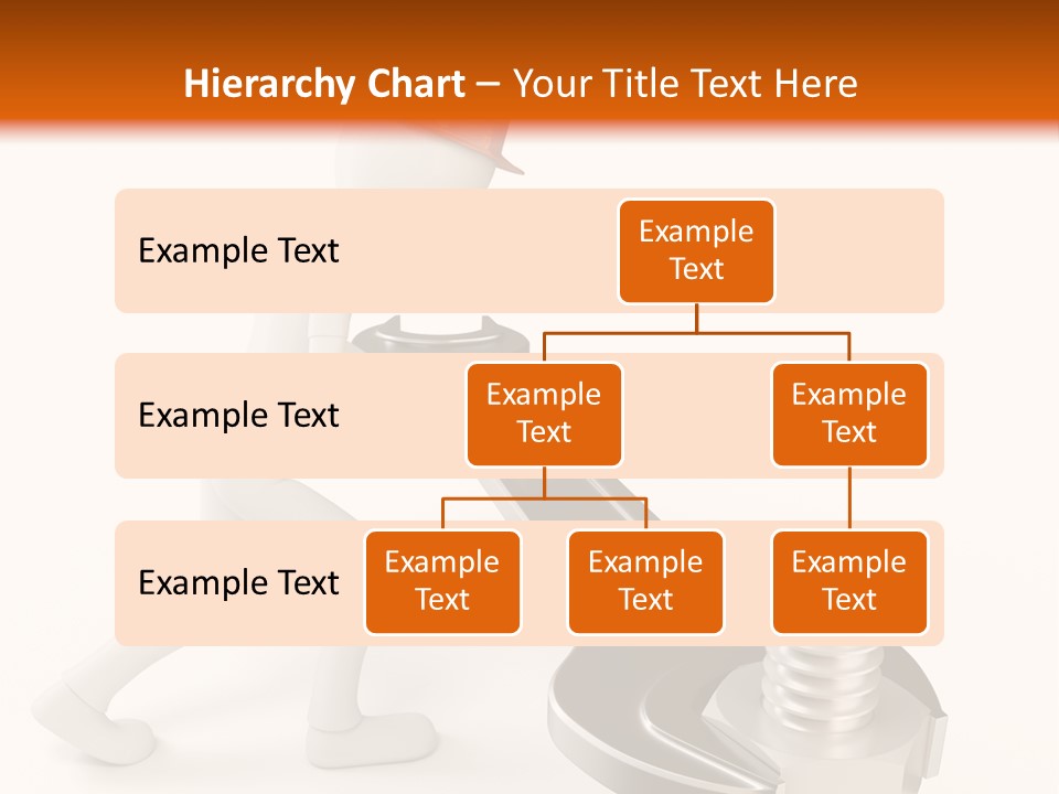 Steel Holding Adjustable PowerPoint Template
