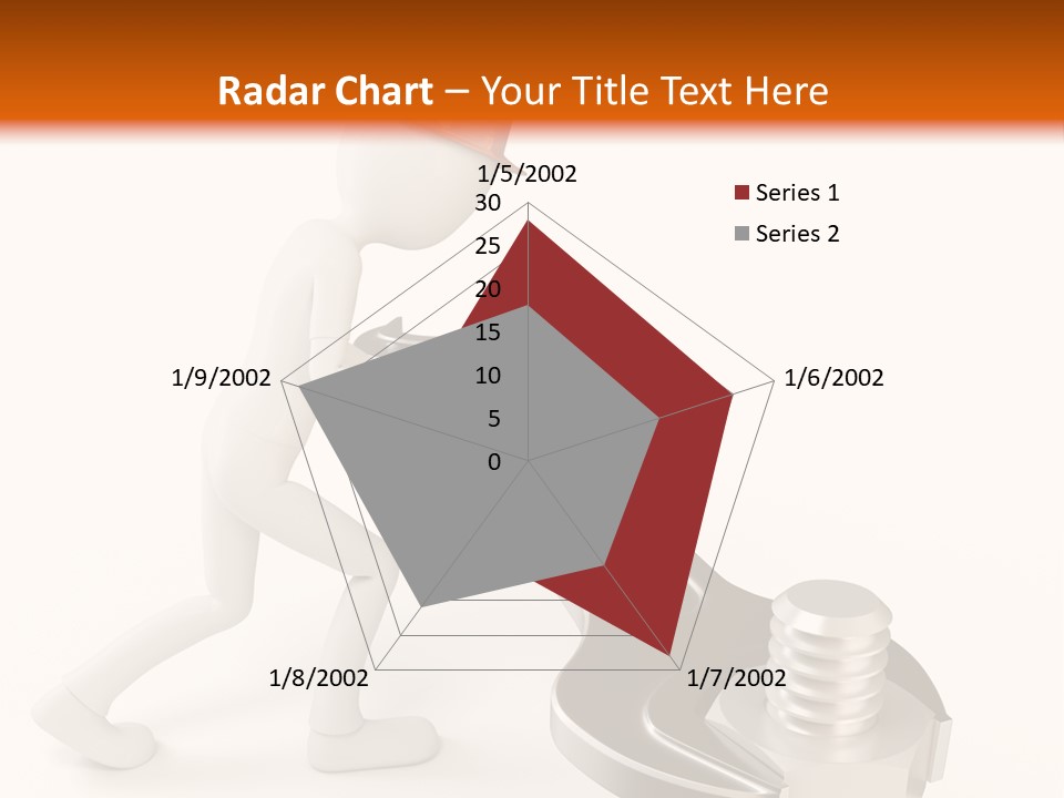 Steel Holding Adjustable PowerPoint Template