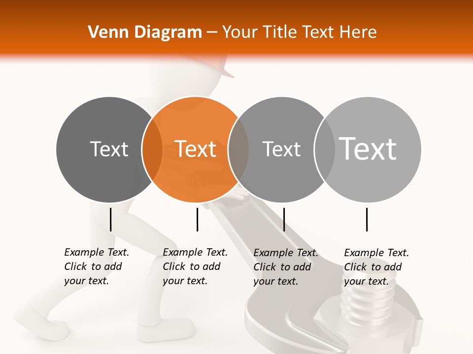 Steel Holding Adjustable PowerPoint Template
