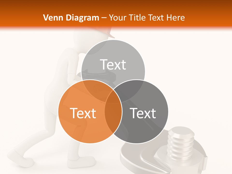 Steel Holding Adjustable PowerPoint Template