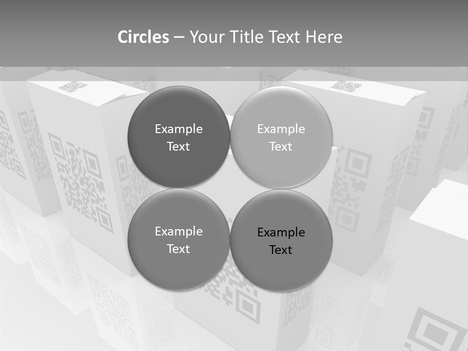 Smart Phone Scanning Symbol PowerPoint Template