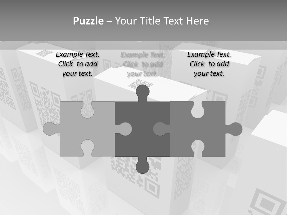 Smart Phone Scanning Symbol PowerPoint Template