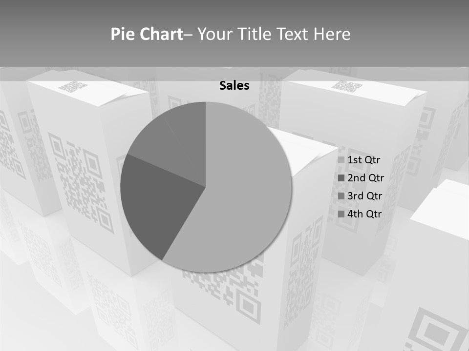 Smart Phone Scanning Symbol PowerPoint Template