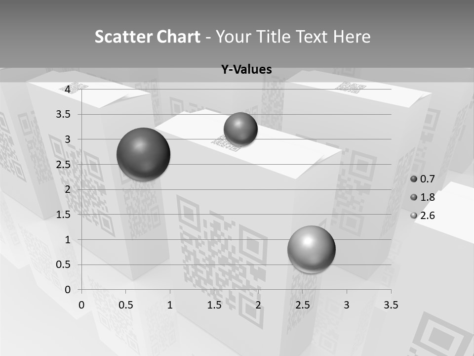 Smart Phone Scanning Symbol PowerPoint Template