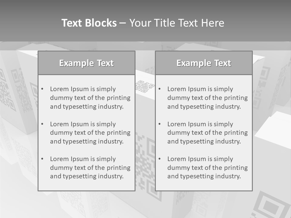 Smart Phone Scanning Symbol PowerPoint Template