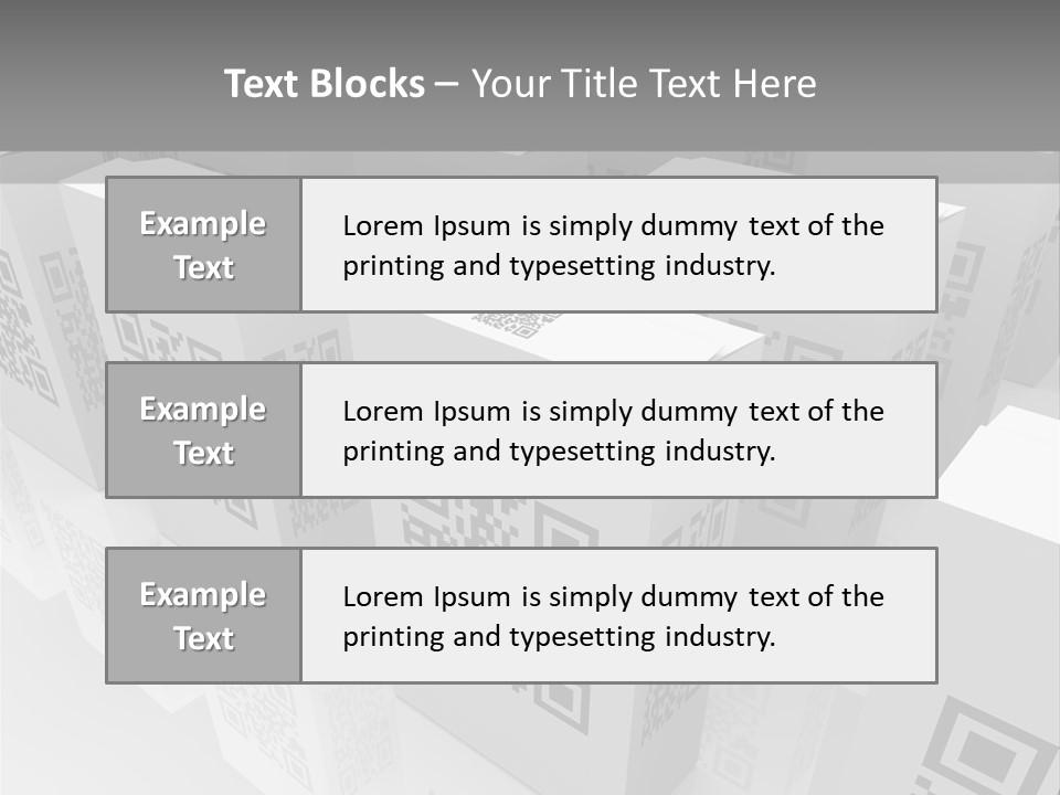 Smart Phone Scanning Symbol PowerPoint Template