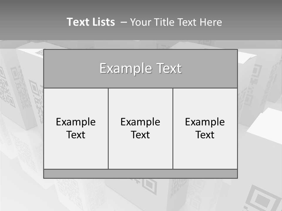 Smart Phone Scanning Symbol PowerPoint Template