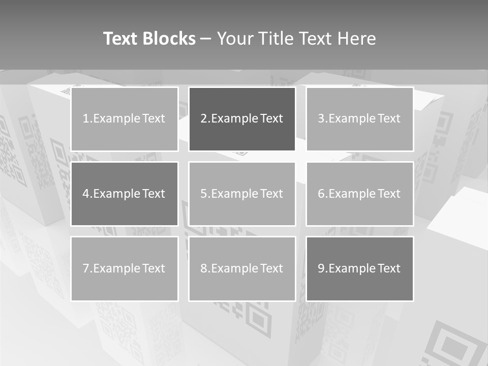 Smart Phone Scanning Symbol PowerPoint Template