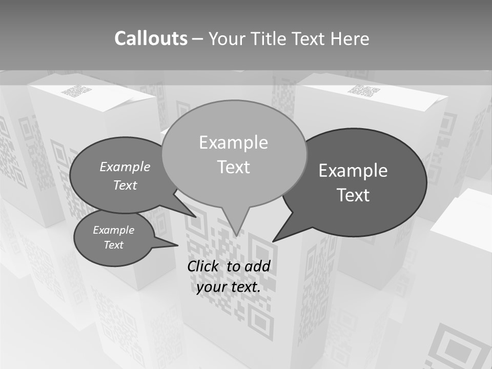 Smart Phone Scanning Symbol PowerPoint Template