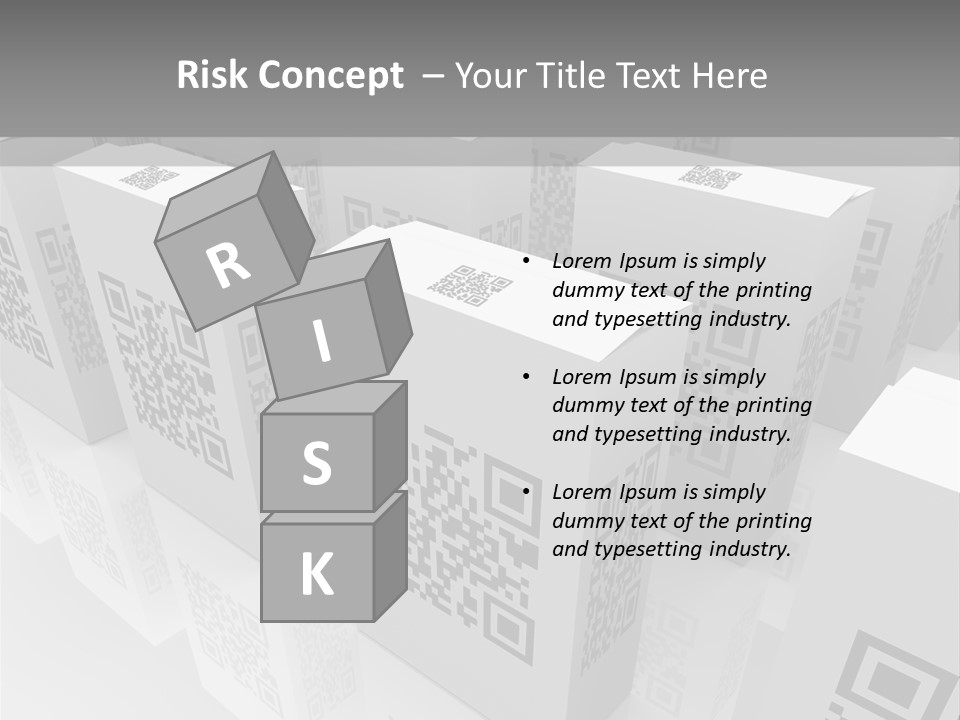 Smart Phone Scanning Symbol PowerPoint Template