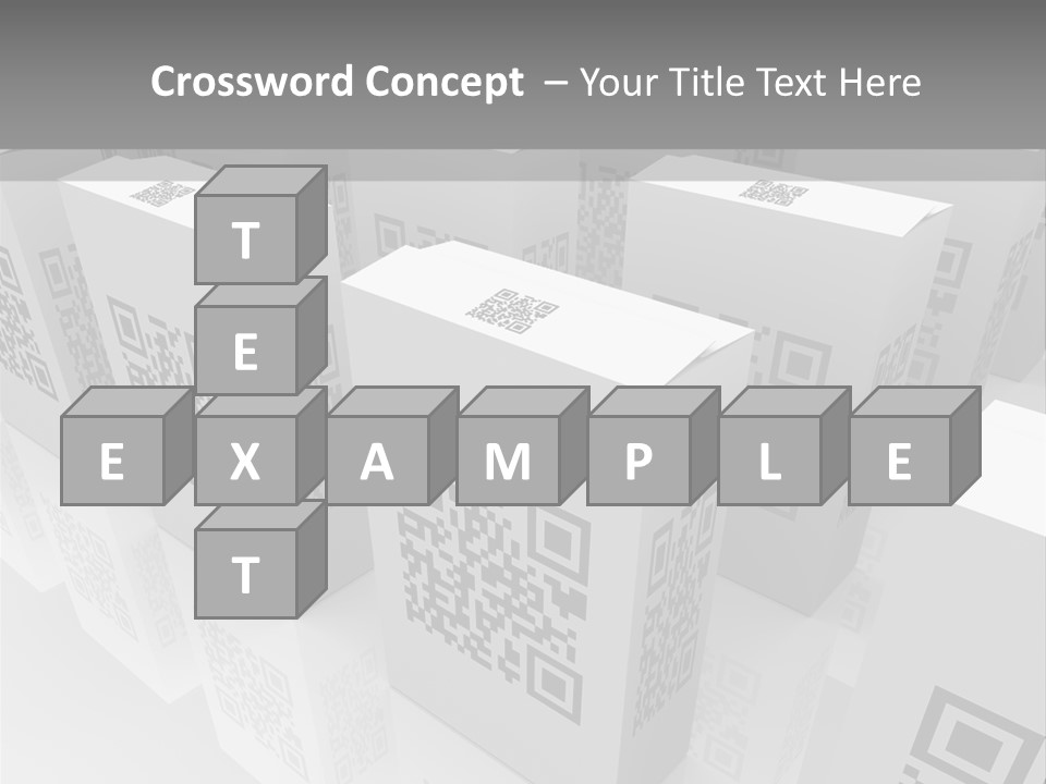 Smart Phone Scanning Symbol PowerPoint Template