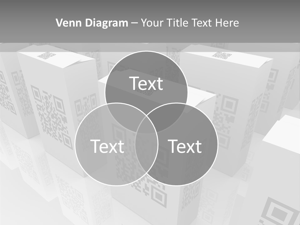 Smart Phone Scanning Symbol PowerPoint Template