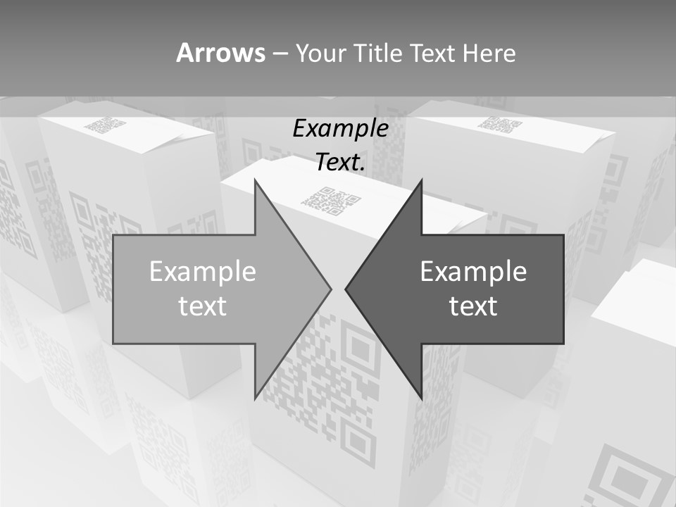 Smart Phone Scanning Symbol PowerPoint Template