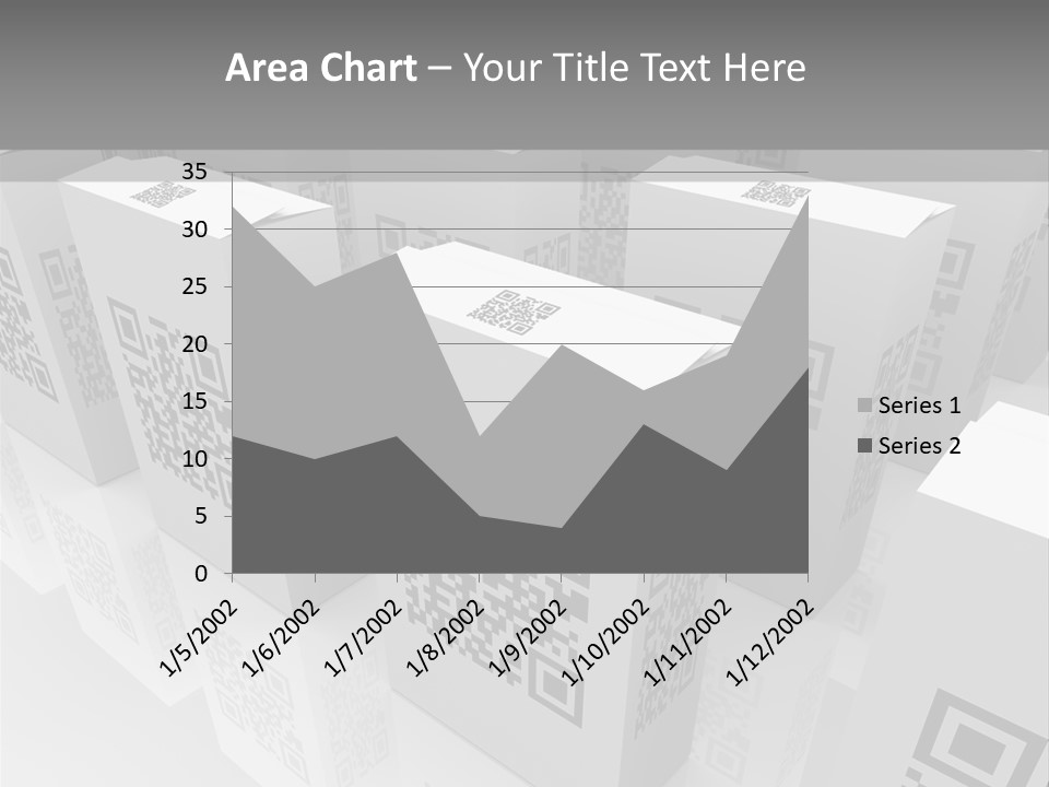 Smart Phone Scanning Symbol PowerPoint Template