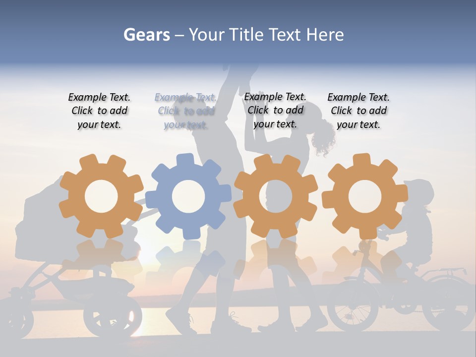 Dad Happy Parenthood PowerPoint Template