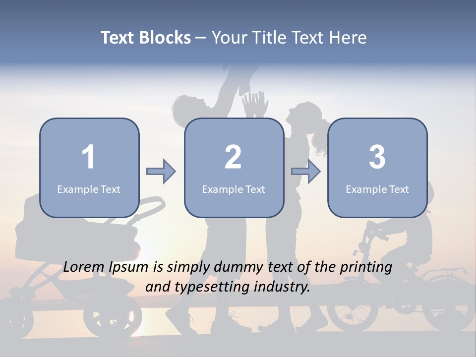 Dad Happy Parenthood PowerPoint Template