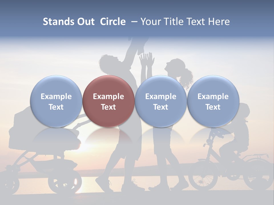 Dad Happy Parenthood PowerPoint Template