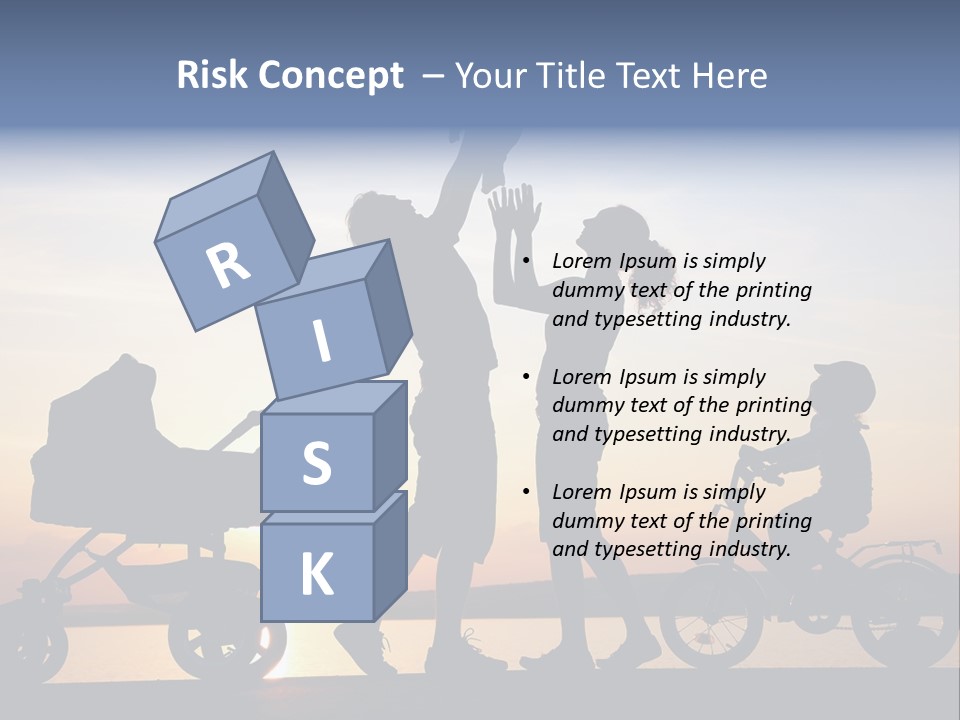 Dad Happy Parenthood PowerPoint Template