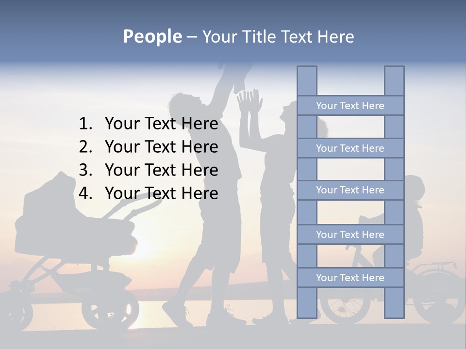 Dad Happy Parenthood PowerPoint Template