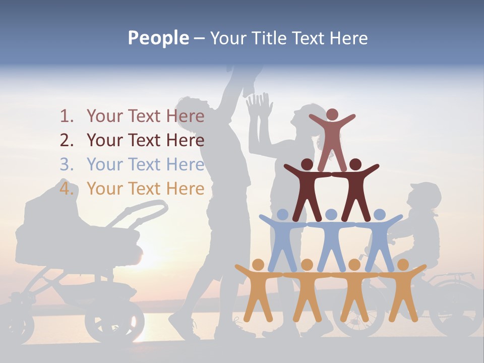 Dad Happy Parenthood PowerPoint Template