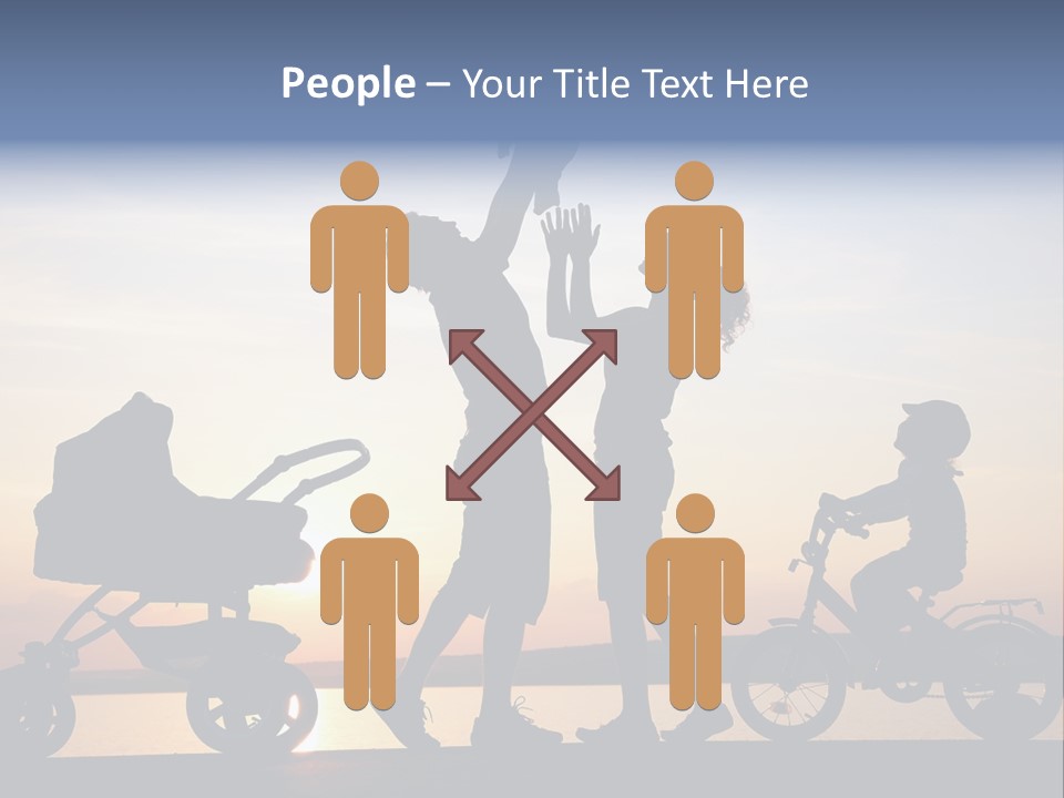 Dad Happy Parenthood PowerPoint Template