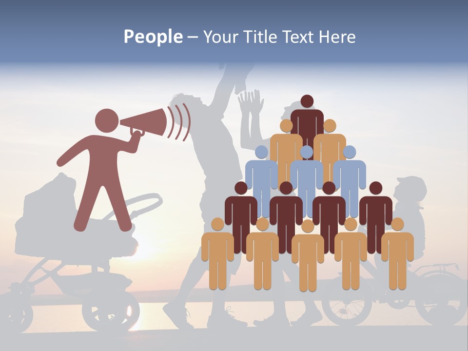 Dad Happy Parenthood PowerPoint Template