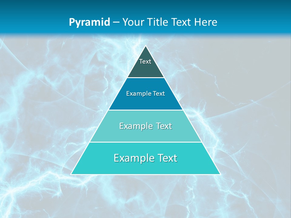 Cyan Power Art PowerPoint Template