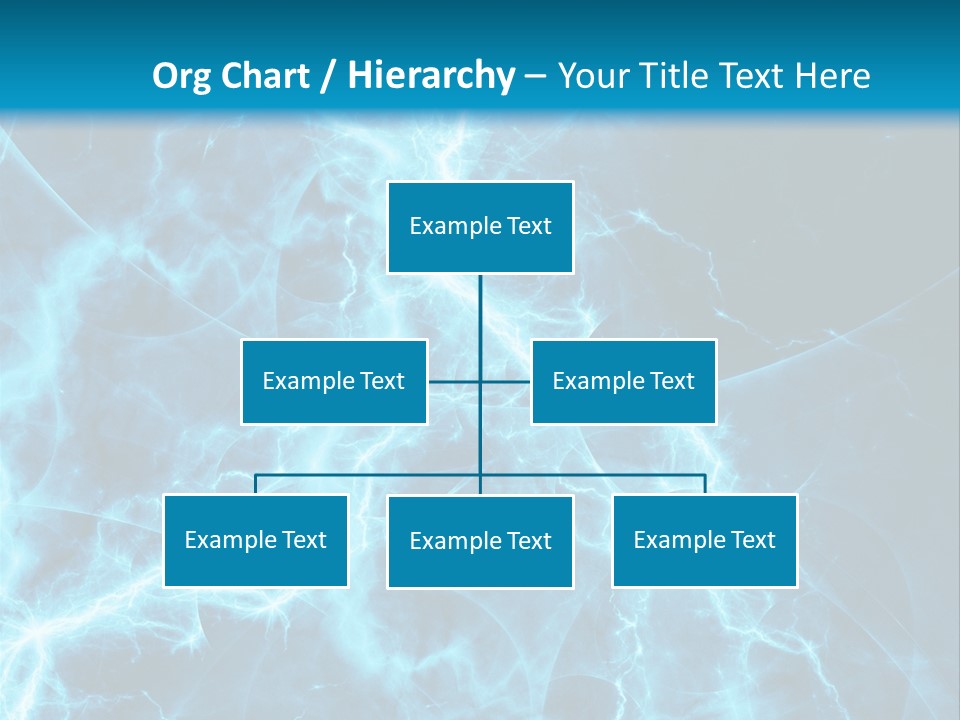 Cyan Power Art PowerPoint Template