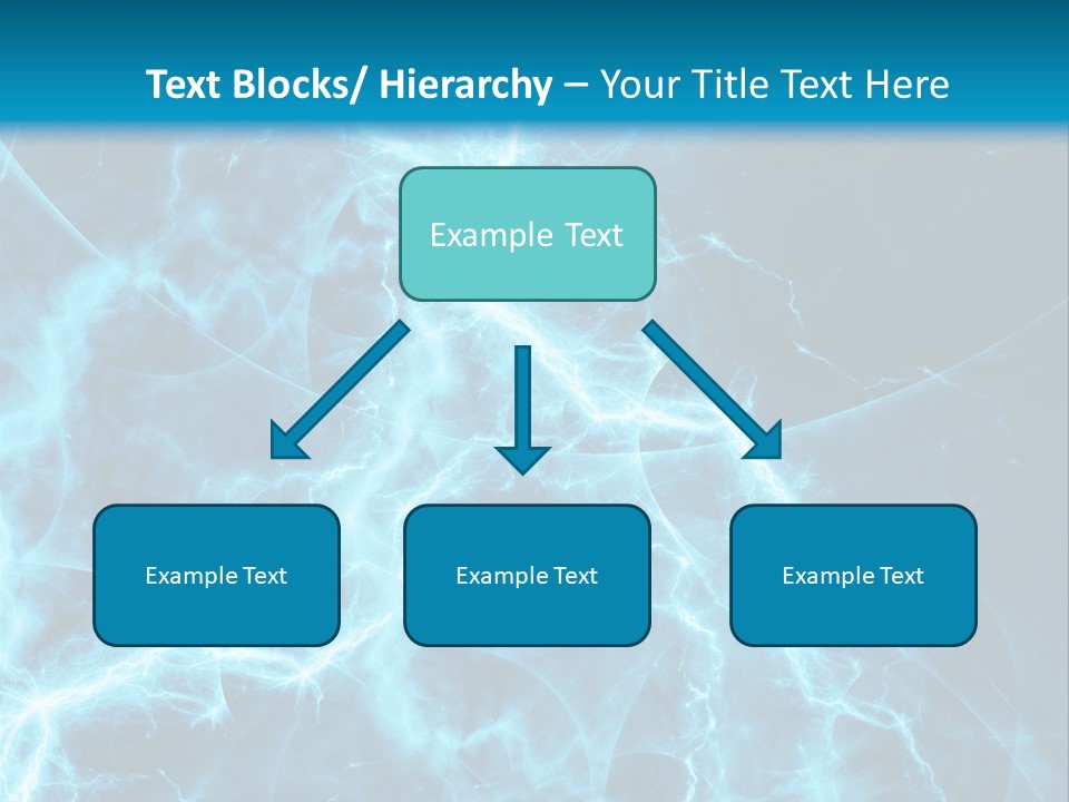 Cyan Power Art PowerPoint Template