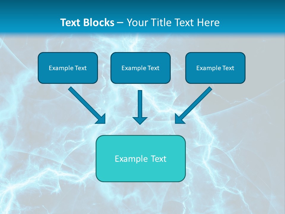 Cyan Power Art PowerPoint Template