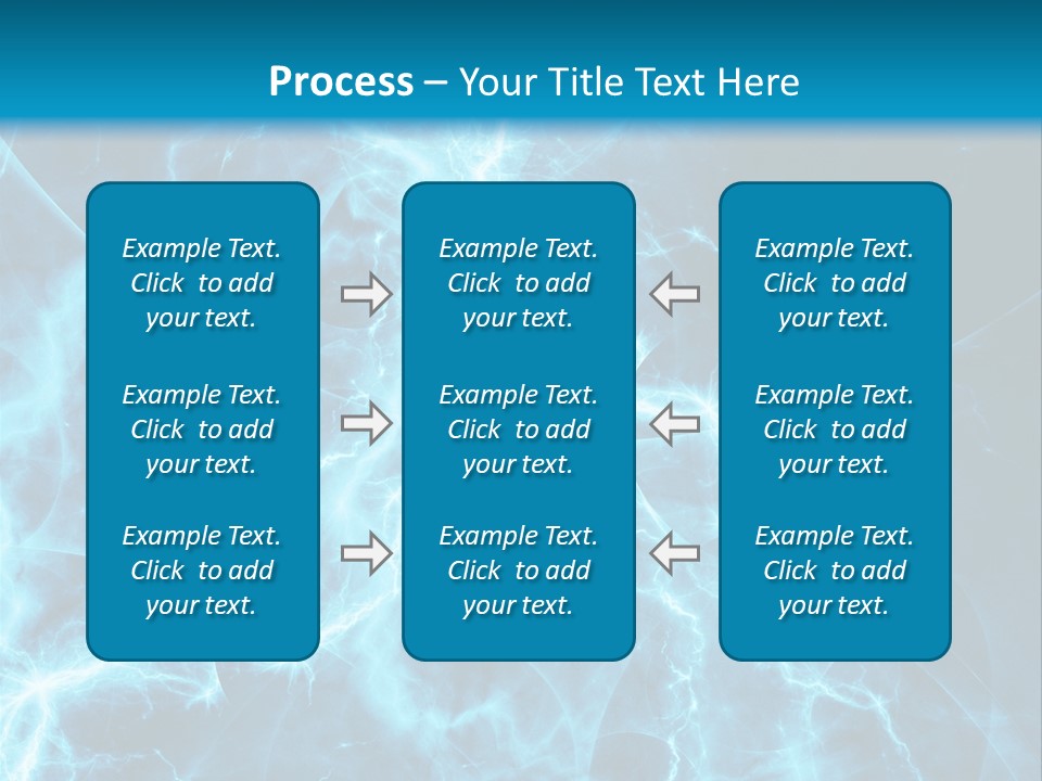 Cyan Power Art PowerPoint Template