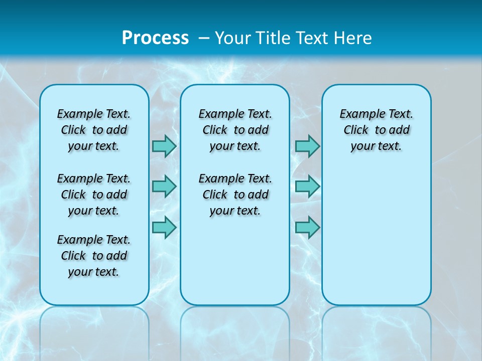 Cyan Power Art PowerPoint Template