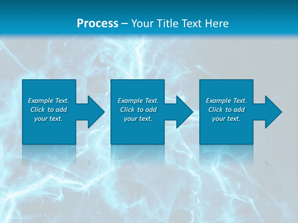Cyan Power Art PowerPoint Template