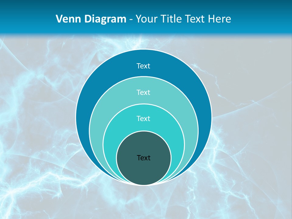 Cyan Power Art PowerPoint Template
