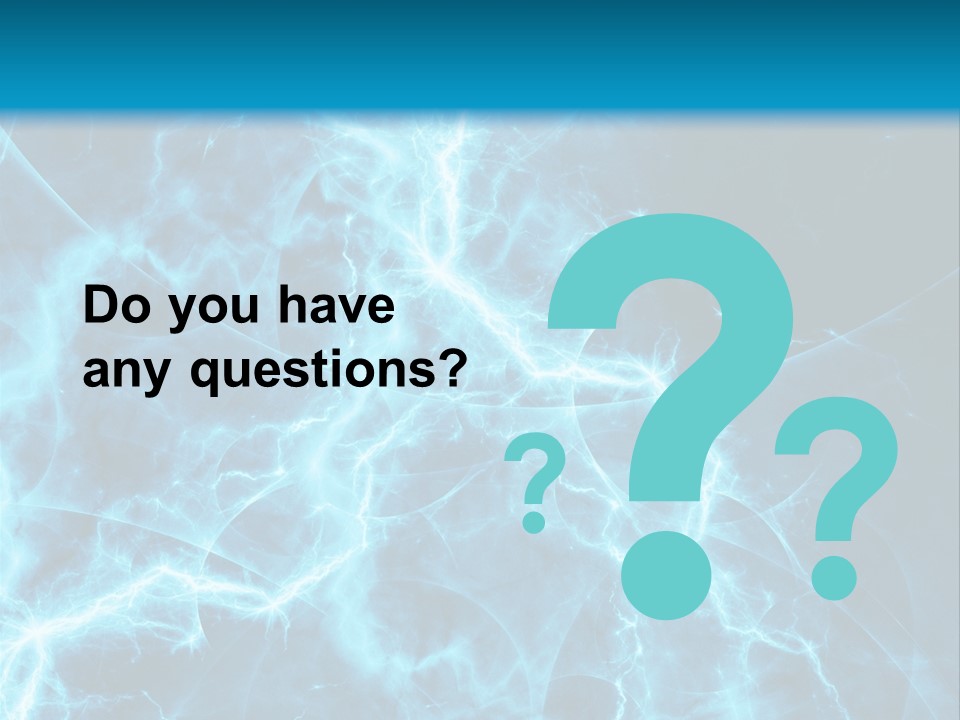 Cyan Power Art PowerPoint Template