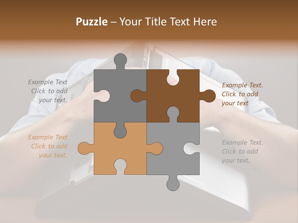 Frustration Male Man PowerPoint Template