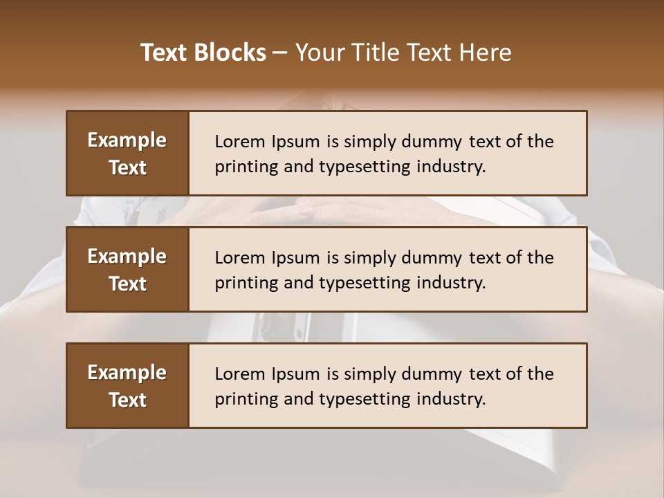 Frustration Male Man PowerPoint Template