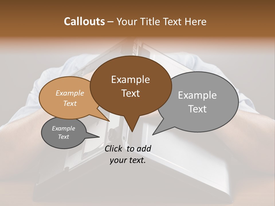 Frustration Male Man PowerPoint Template