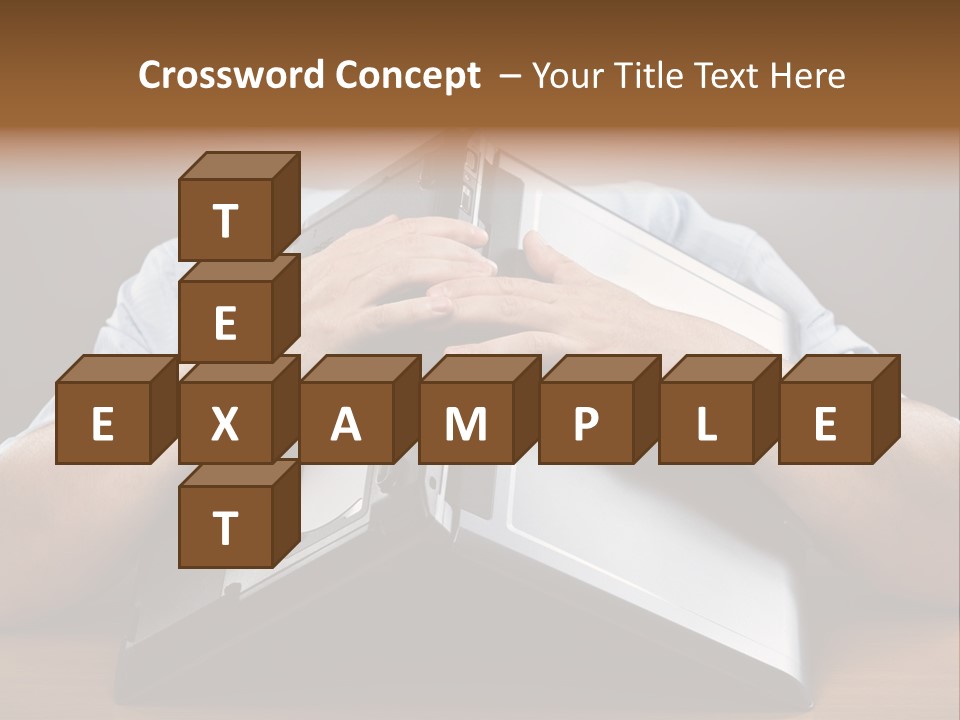 Frustration Male Man PowerPoint Template