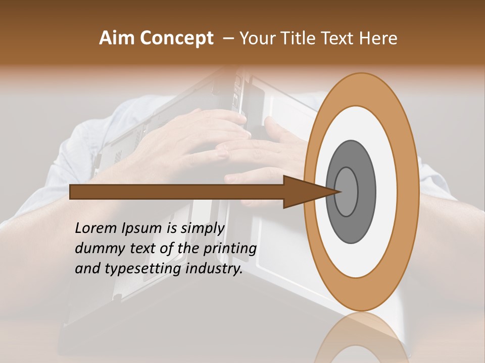 Frustration Male Man PowerPoint Template