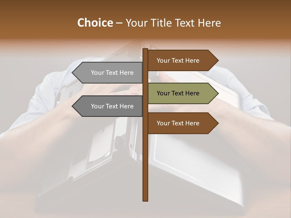 Frustration Male Man PowerPoint Template