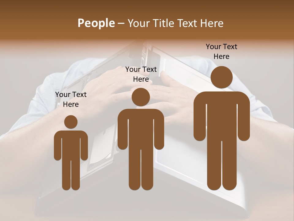 Frustration Male Man PowerPoint Template