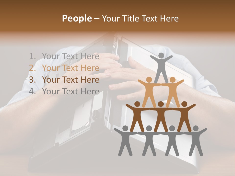 Frustration Male Man PowerPoint Template