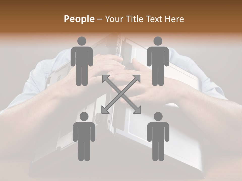 Frustration Male Man PowerPoint Template