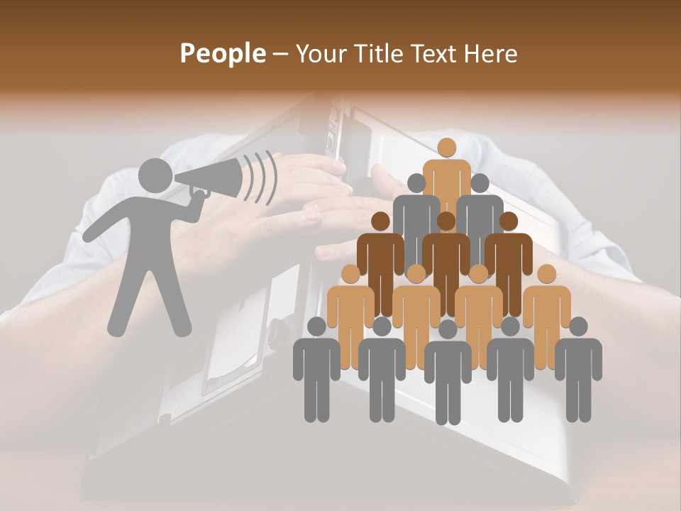 Frustration Male Man PowerPoint Template