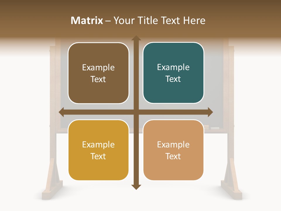 Chalkboard Background Study PowerPoint Template