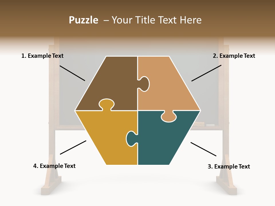 Chalkboard Background Study PowerPoint Template