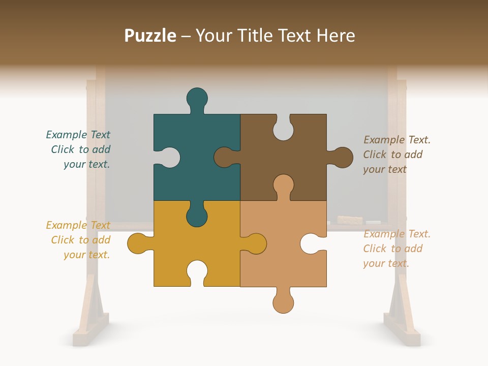 Chalkboard Background Study PowerPoint Template