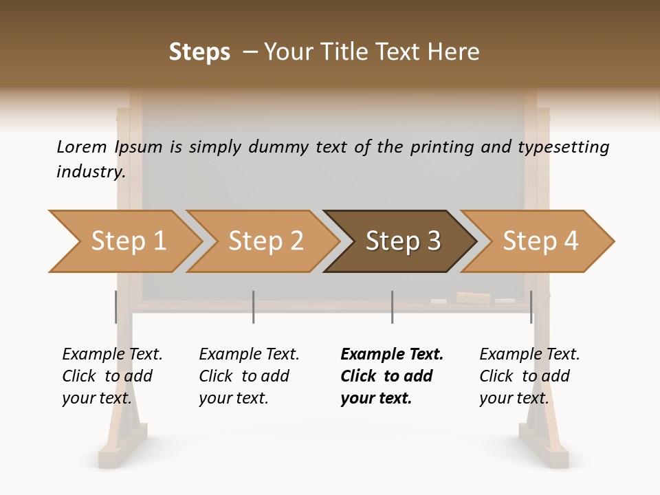 Chalkboard Background Study PowerPoint Template